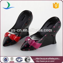 High heel Shaped ceramic Coin Box